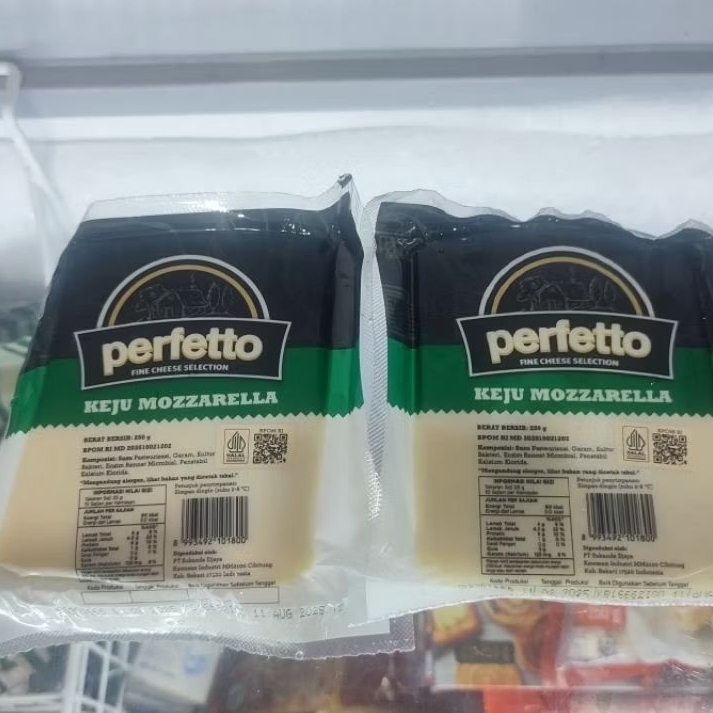 

Keju Mozarella Perfetto 250gr Grab Gosend