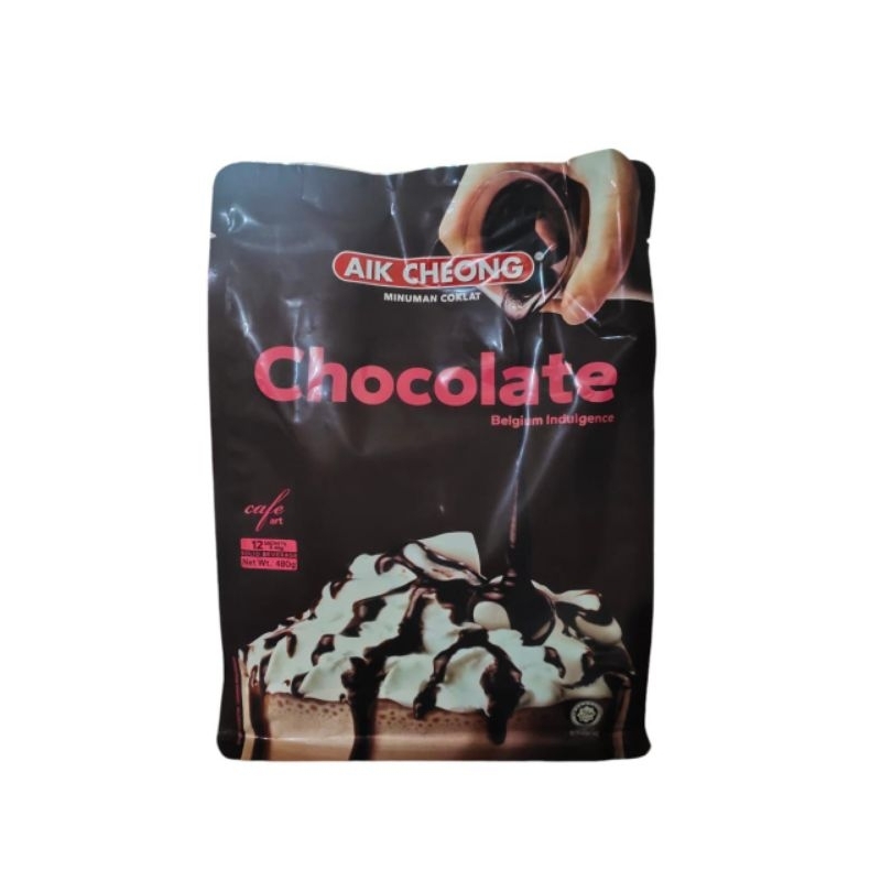 

Aik Cheong Minuman Coklat Chocolate Belgium indulgence 40gr x 12 Sachet Ori