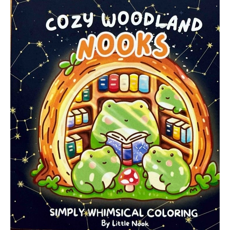 Cozy Woodland Nook by Little Nook Coloring Book