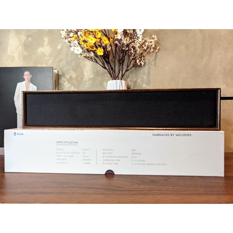 Speaker Bluetooth Bcare Scott Wood SoundBar