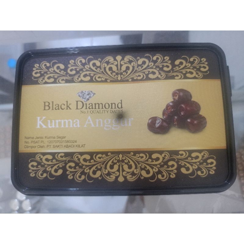 

Kurma BAM Black Diamond Persia 500gr, Kurma Anggur