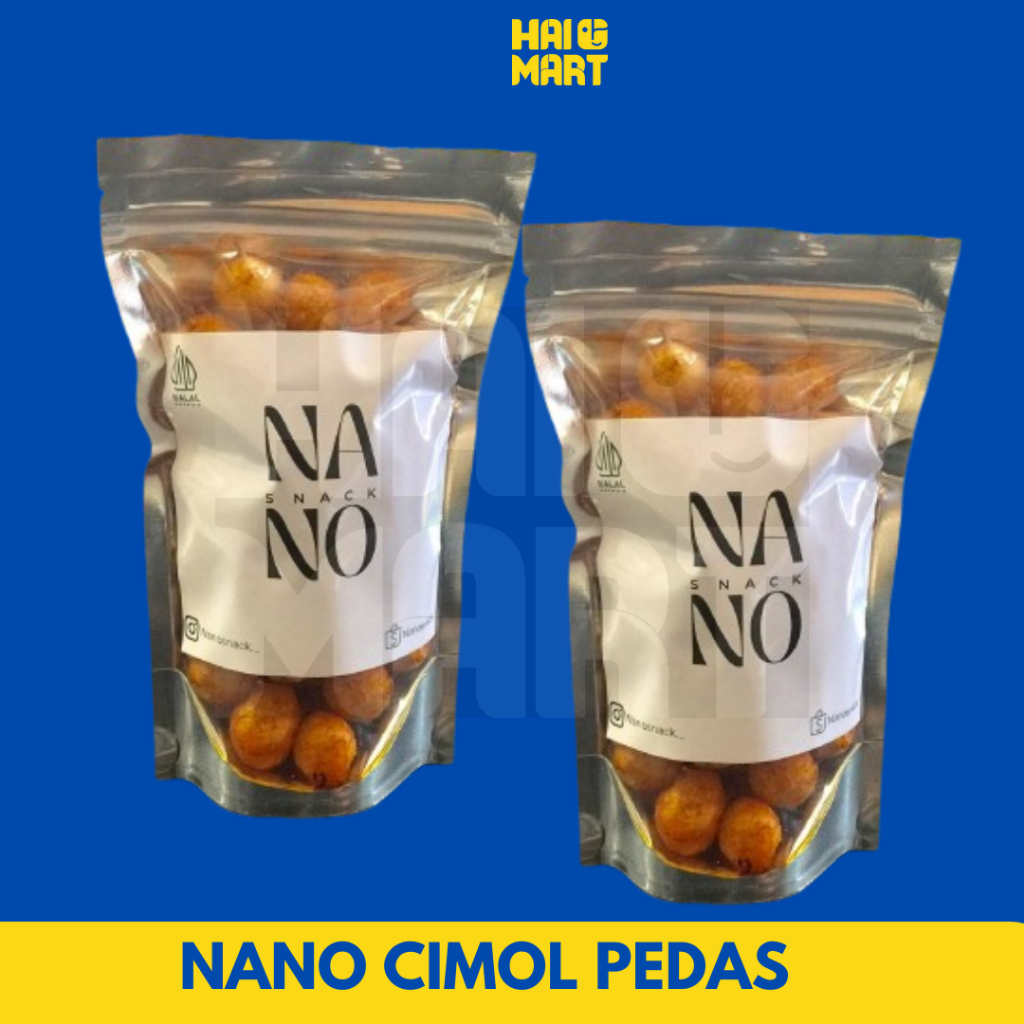 

NANO SNACK CIMOL PEDAS | CIMOL KERING PEDAS | KERUPUK SNACK CIMOL KERING PEDAS