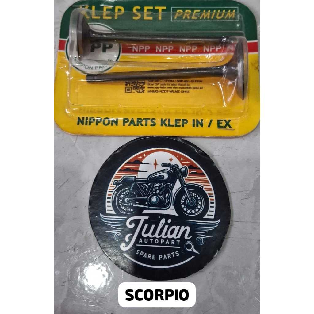 KLEP PREMIUM PAYUNG KLEP SCORPIO NPP ORIGINAL