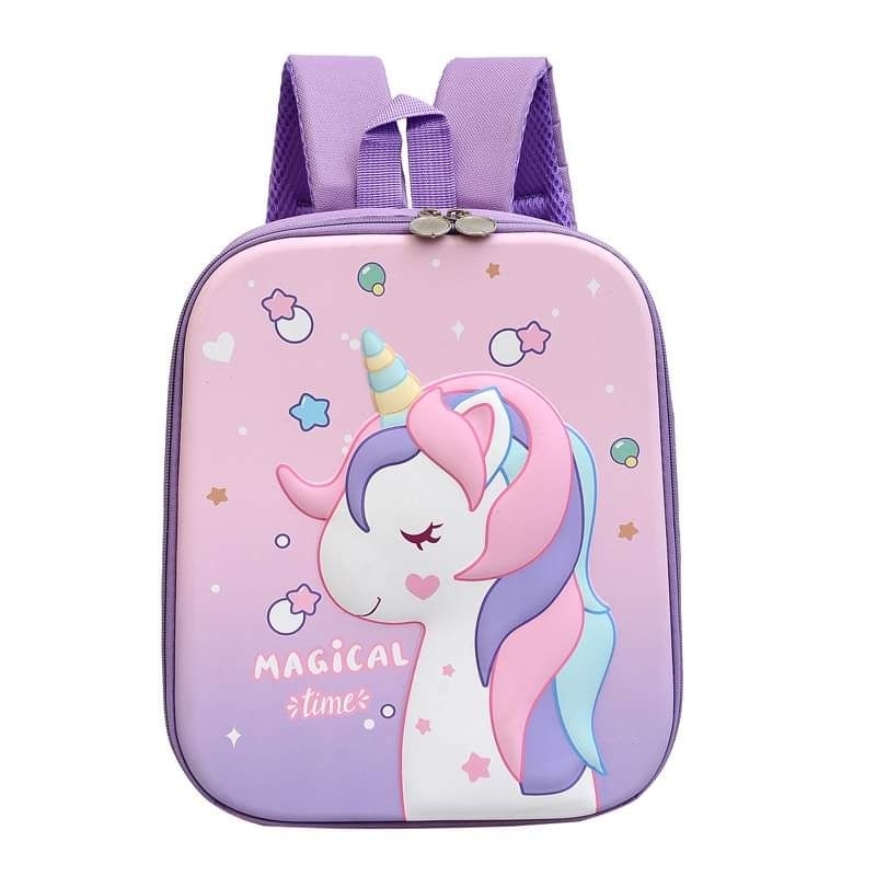 Tas Sekolah Anak Unicorn Magical Time / Tas Anak Perempuan / Kado Ulang Tahun Anak Perempuan