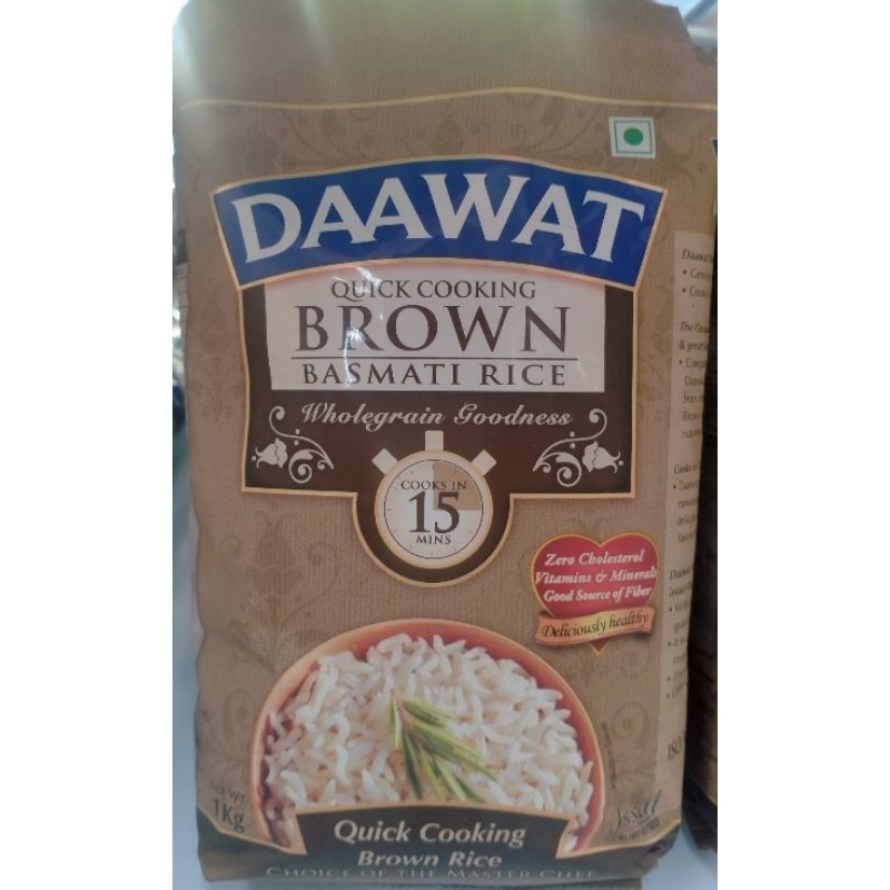 

Daawat Brown Basmati rice @1kg