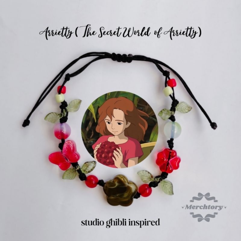 Gelang Tali Arrietty - Studio Ghibli. Fairy Bracelet