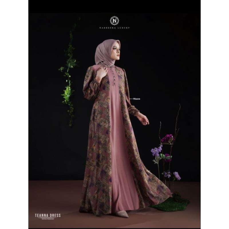 GAMIS TERBARU NADHEERA TENNA DRESS DAN MAISYANIA DRESS BY NADHEERA LUXURY/GAMIS KONDANGAN/NADHEERA O