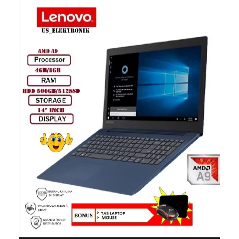 laptop lenovo bekas