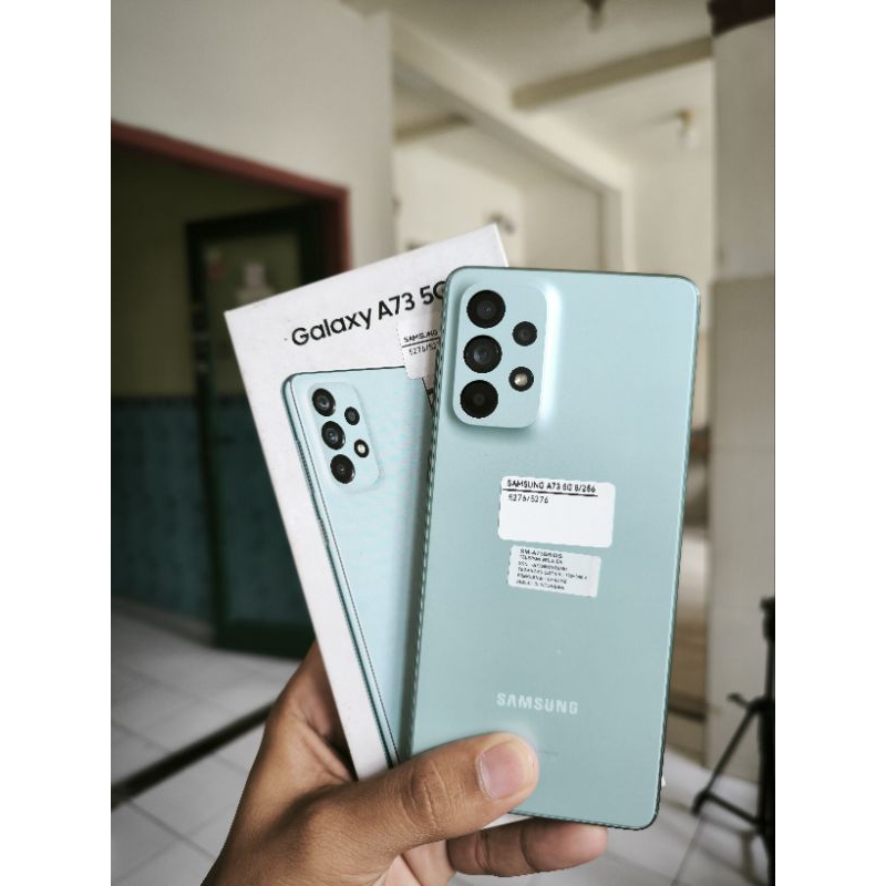 Samsung A73 5G 8/256GB Garansi resmi sein