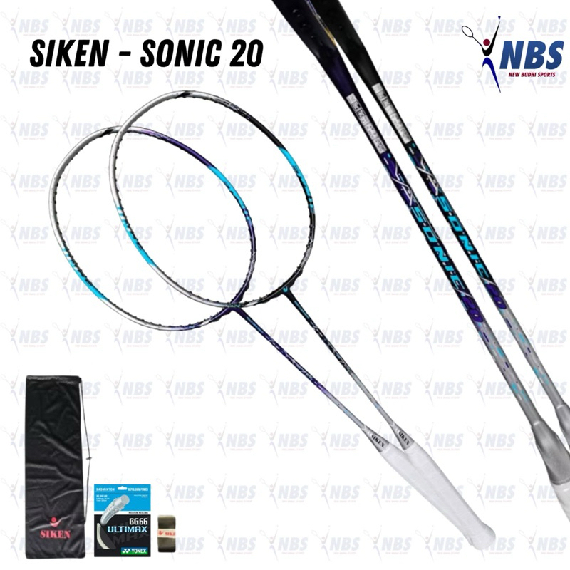 RAKET BADMINTON SIKEN SONIC 20 / SIKEN SONIC 20 ORIGINAL