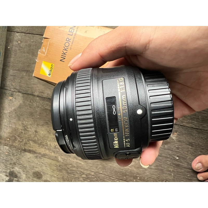 LENSA AFS NIKKOR 50mm f1.8