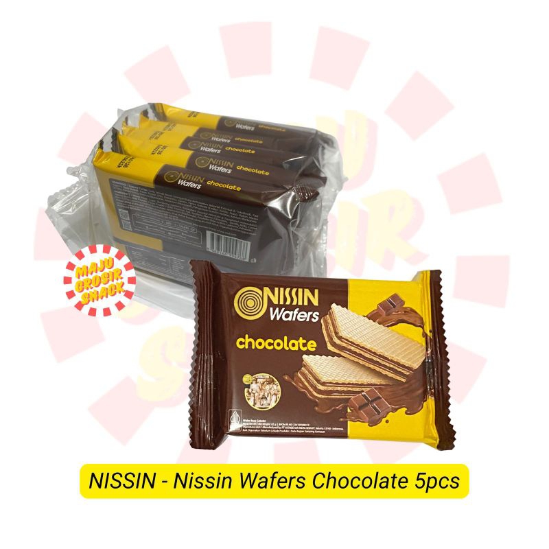 

Nissin wafer Chocolate 42gr isi 5pcs