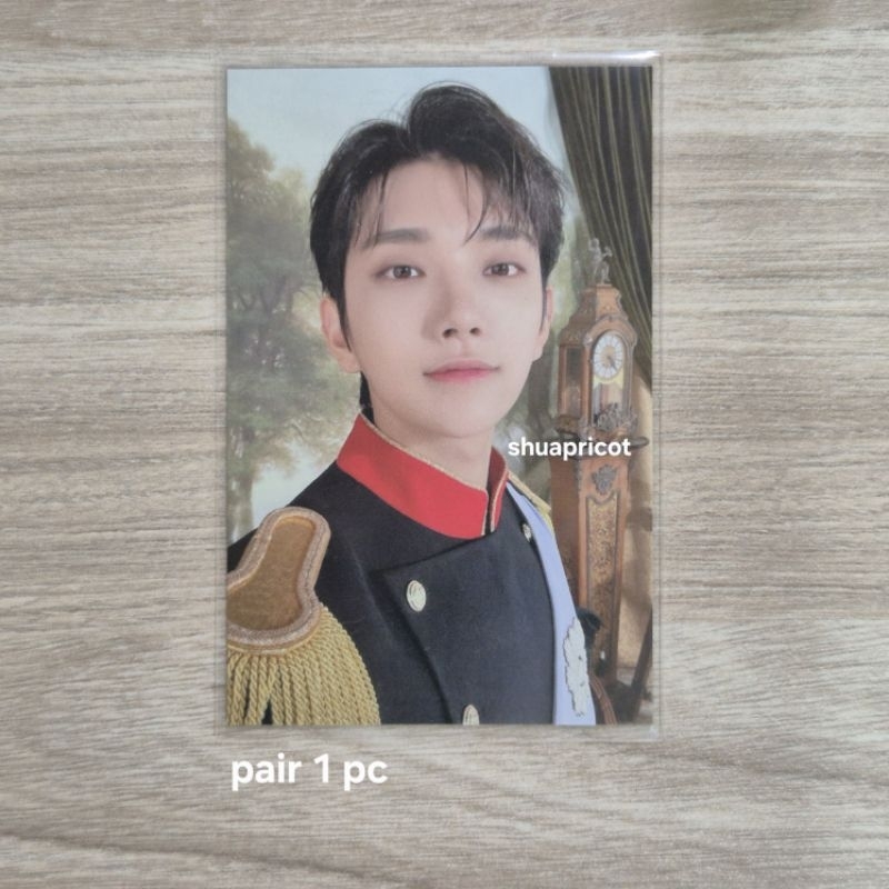 Photocard Seventeen Joshua Seventeen Cafe in Seoul - Tray & Table Mat Prince Photocard