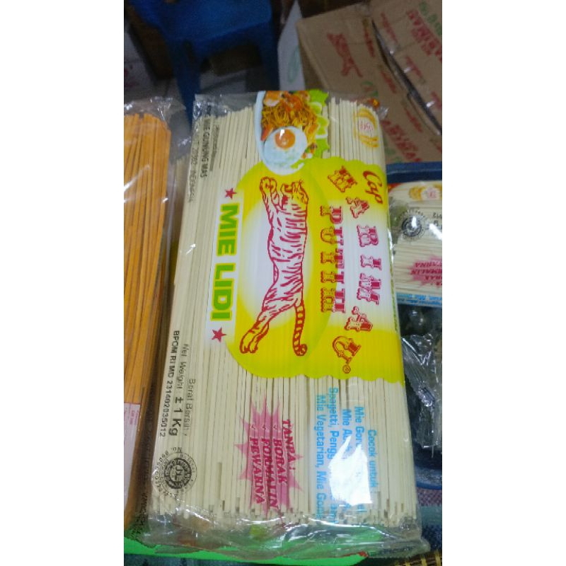 

mie lidi putih 1kg