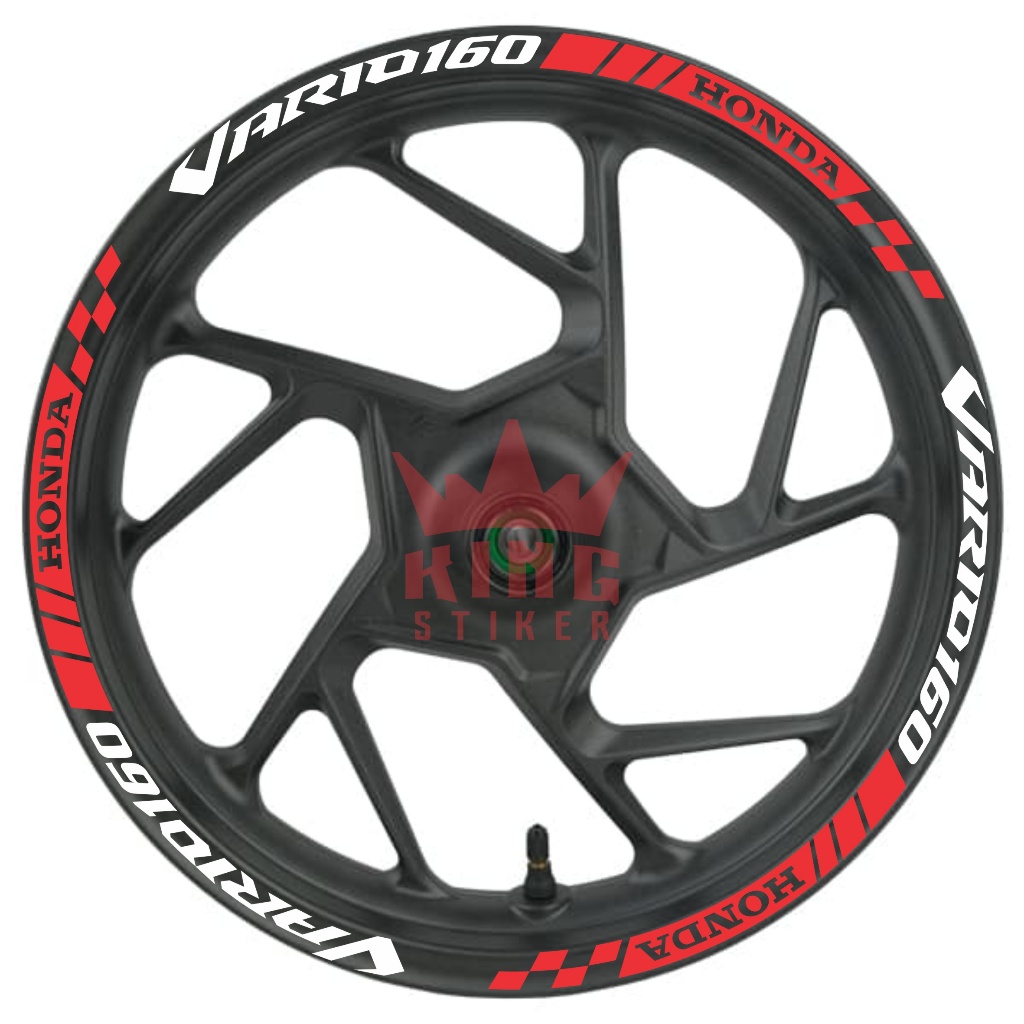 Stiker Motor List Velg Honda Vario 160 Cutting Sticker Variasi Aksesoris Terlaris