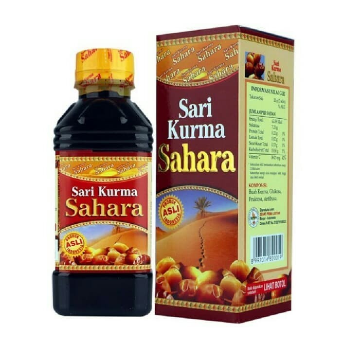 

Squash Sari Kurma Sahara Original Kemasan Terbaru