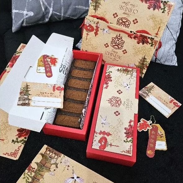 

Chinese Lunar New Year Hampers - Premium Brownies by matchamochibakes