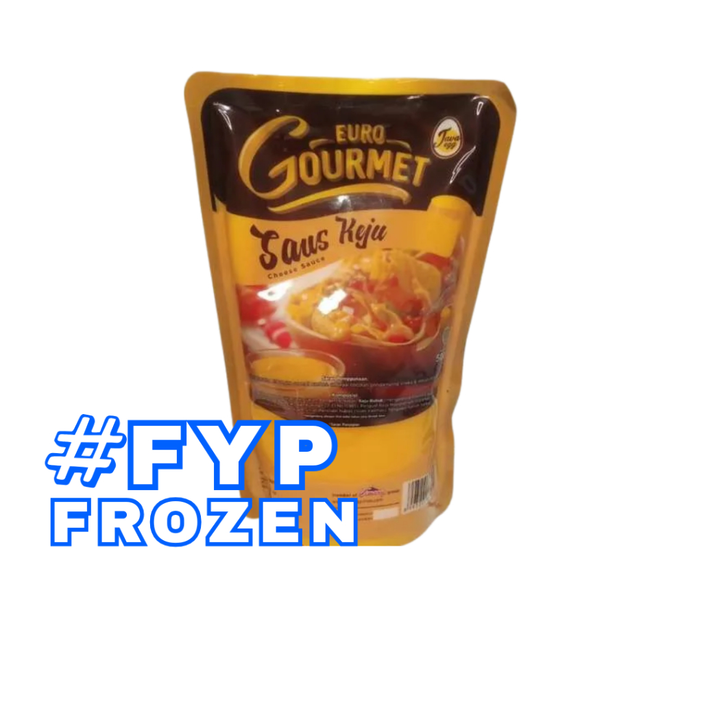 

EURO GOURMET CHEESE SAUCE 500GR / SAUS KEJU