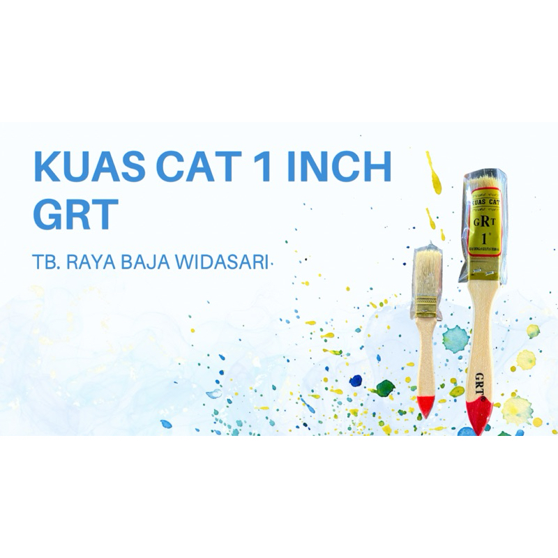 

Kuas Cat 1 inch GRT kualitas terbaik dan super