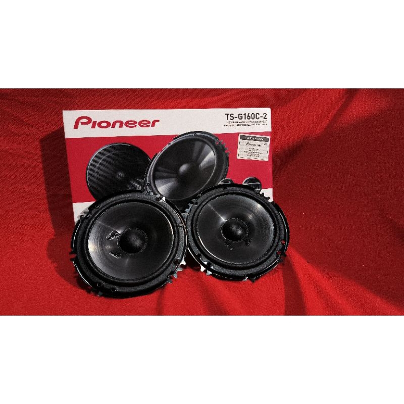 Pioneer TS-G160C Speaker Split Pioneer TS-G160C-2 Gen2 2 Way Component Split Pioneer