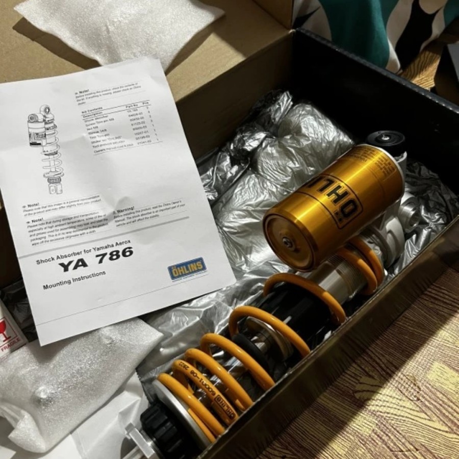 Shockbreaker Shock Depan Ohlins Vespa Sprint Primavera LX S LXV