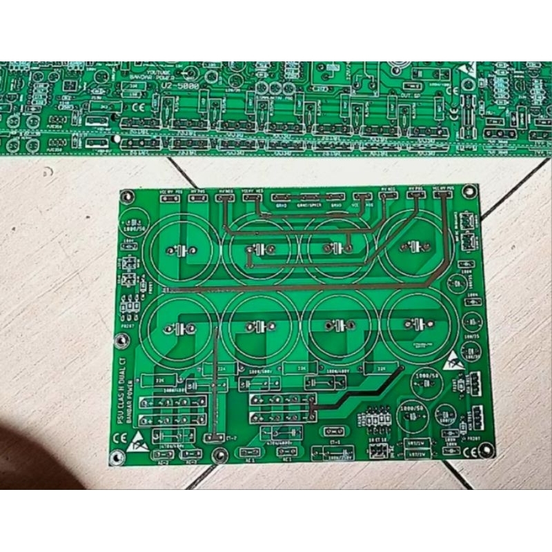 Pcb Psu Driver Class H 8 Elco Dobel Layer