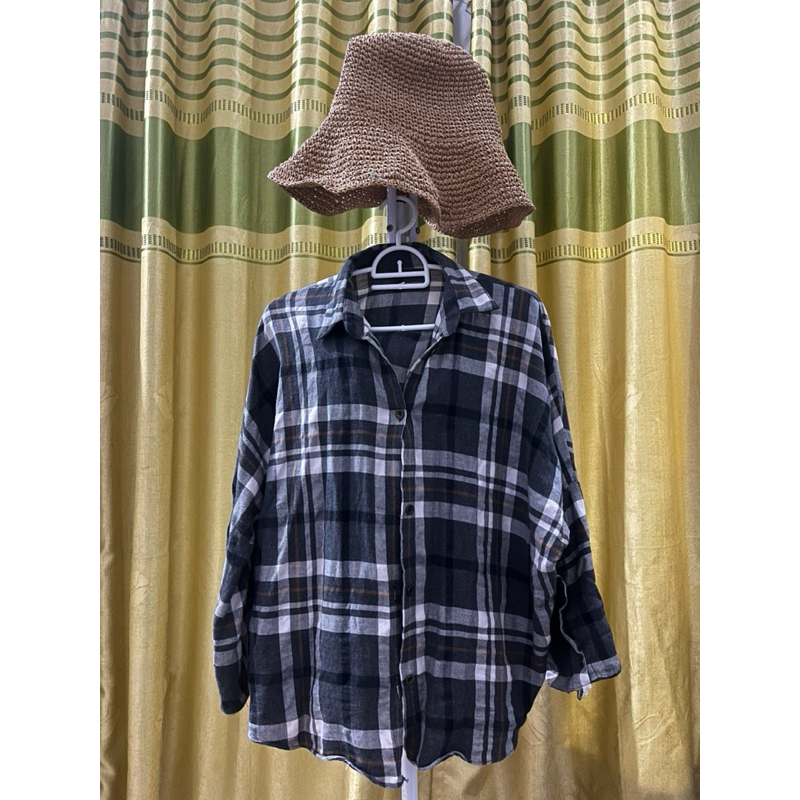 Preloved Kemeja Flanel Wanita