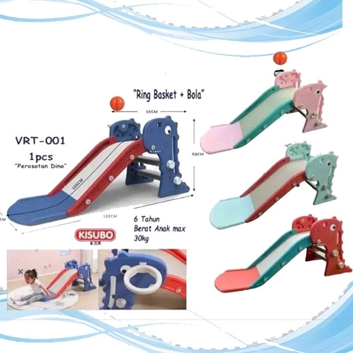 Mainan Perosotan Anak Plus Ring Basket / Manan Perosotan Anak / Mainan Anak / Mainan Perosotan / Per