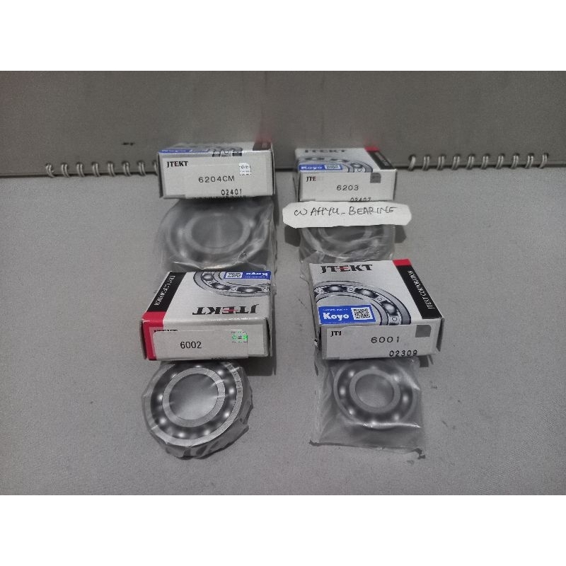 Bearing 6204 - 6203 Koyo Set Rasio Fizr Original Japan