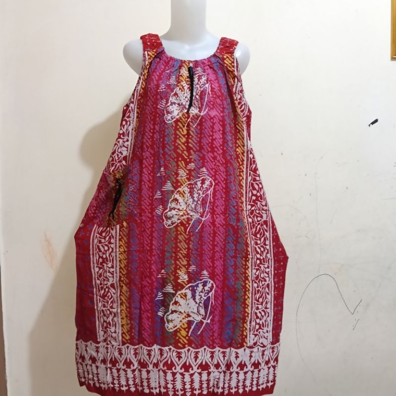 Daster Batik Yukensi, Daster Batik Model papan, Daster Tangan Buntung, Daster Kekinian, Daster Murah