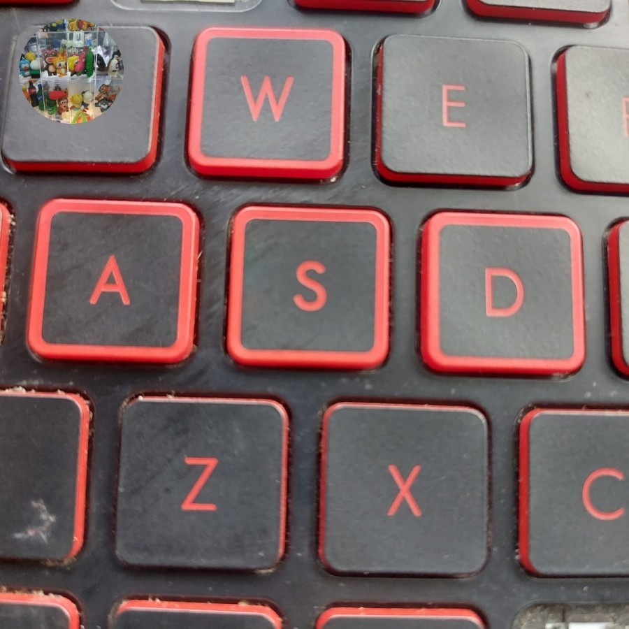 Tombol Keyboard Laptop ACER NITRO 5 Acer Nitro 5 AN515-51 AN515-52 NON GARANSI