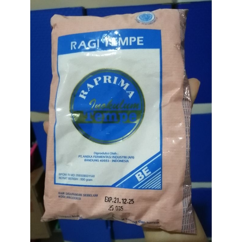 

RAGI TEMPE RAPRIMA REPACK 50 GR. SELALU BARU