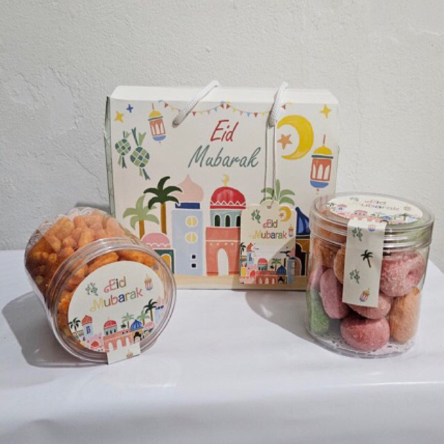 

Hampers Lebaran Murah Aestetic Isi Snack Bisa Custom - Toko Zabat