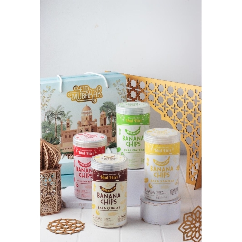 

Hampers Lebaran Keripik pisang Yoibanana Chips