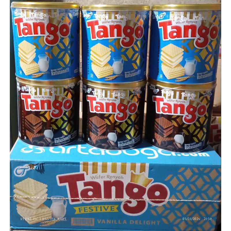 

Tango wafers kaleng 240gr harga kartonan isi 6