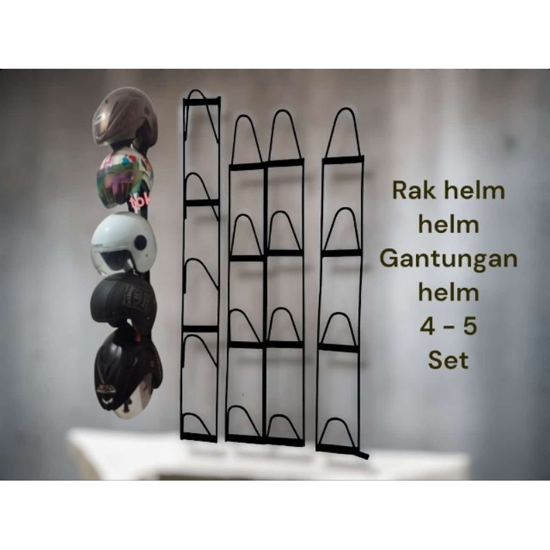 rak gantung helm gantungan helm rak helm rak dinding