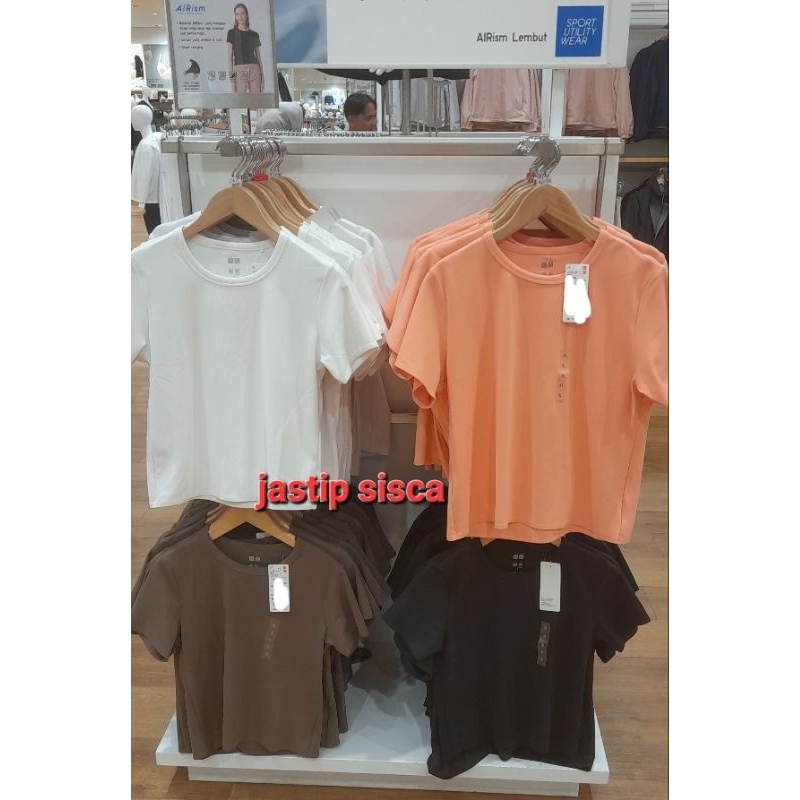 tshirt lembut lengan pendek/ tshirt wanita lengan pendek/ kaos wanita lengan pendek/tshirt uniqlo