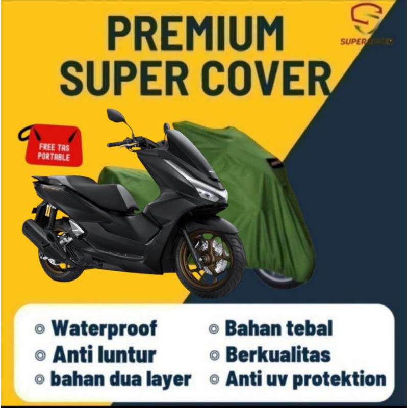 Sarung motor Honda PCX 160 ABS Roadsync Premium cover motor super cover outdoor tebal anti UV anti c