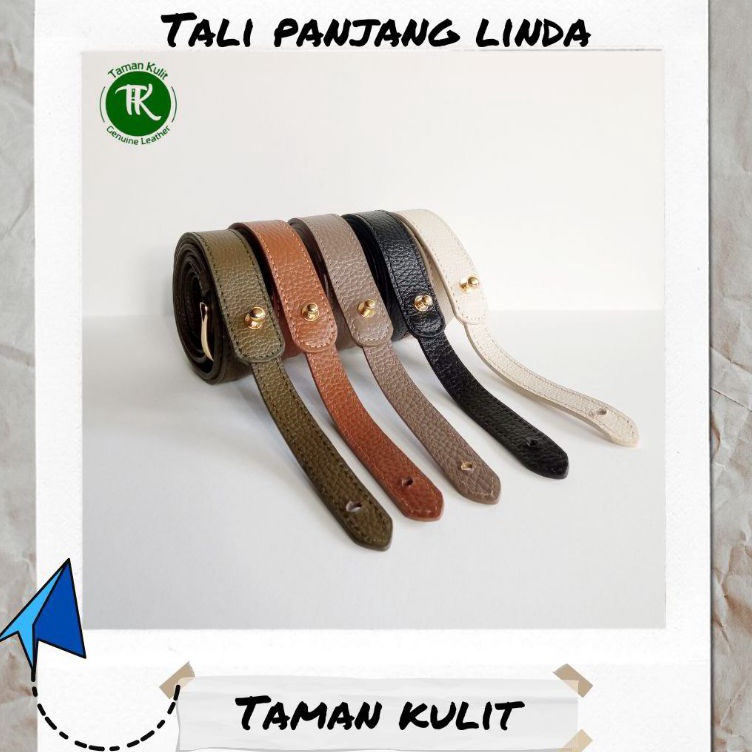 KODE A44J Tali Tas Selempang Strap Bag Bahan Kulit Asli Lucu Premium Original Ukuran Panjang Bisa Di