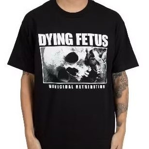 T-shirt Band Official Dying Fetus - Homicidal