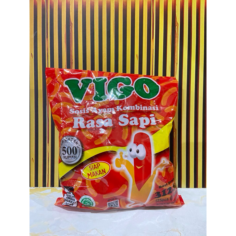 

SOSIS VIGO ISI 25pcs / Jajan viral / Jajan Lebaran / Snack Jadul / Camilan Jadul / Camilan Hari Raya