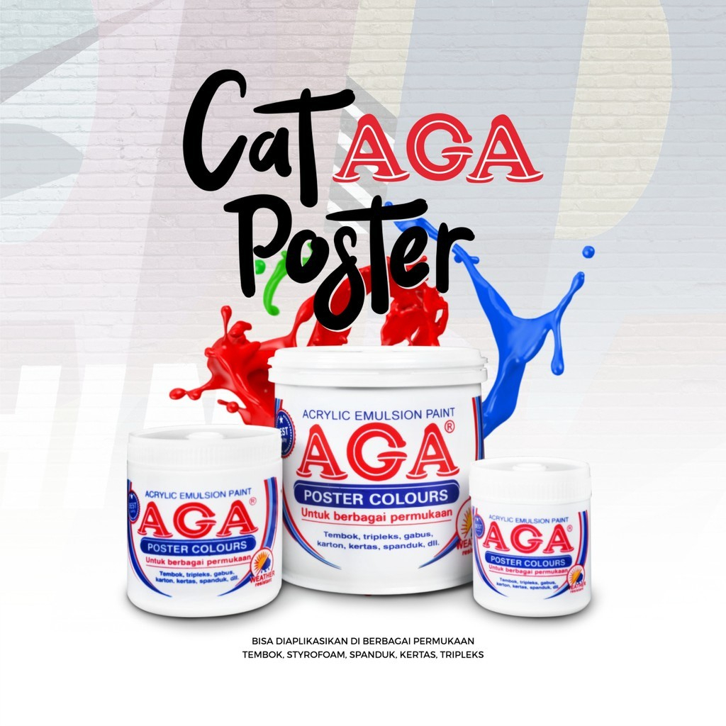 

CAT POSTER AGA COLOUR 100ML