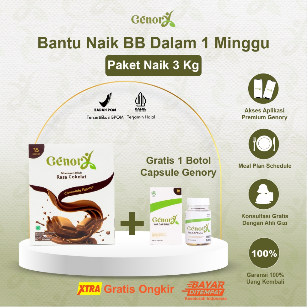 

GENORY Susu Penambah Berat Badan