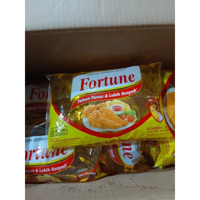 

Minyak goreng fortune bantal 1L