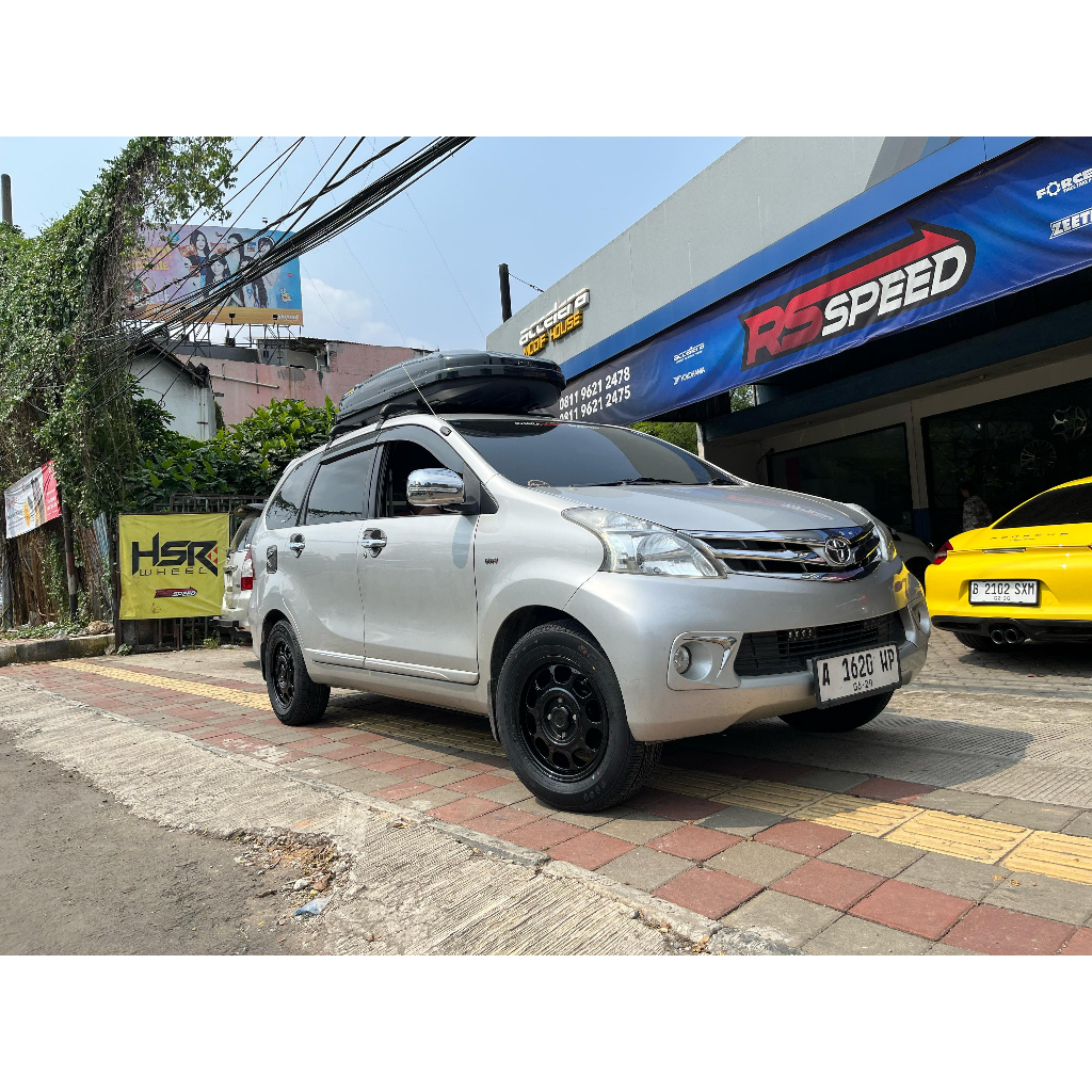 PAKET VELG PLUS BAN ACCELERA 205 65 R15 UNTUK MOBIL AVANZA USE VELG HSR KLG RING 15