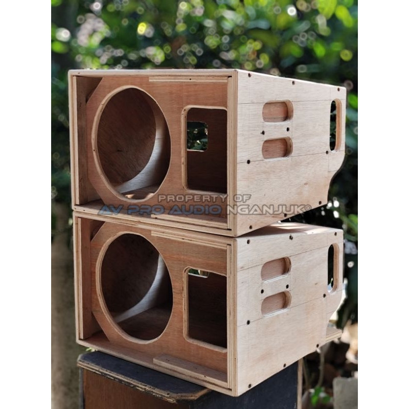 BOX LINE ARRAY 10 INCH SINGLE+TWEETER