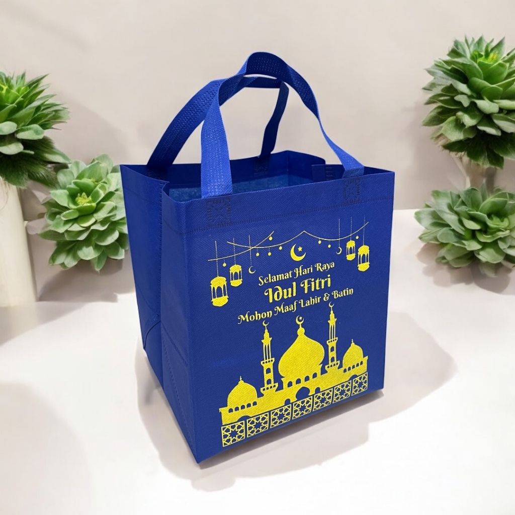 

(12 Pcs) Tas Hampers Idul Fitri Ukuran 22x22 cm