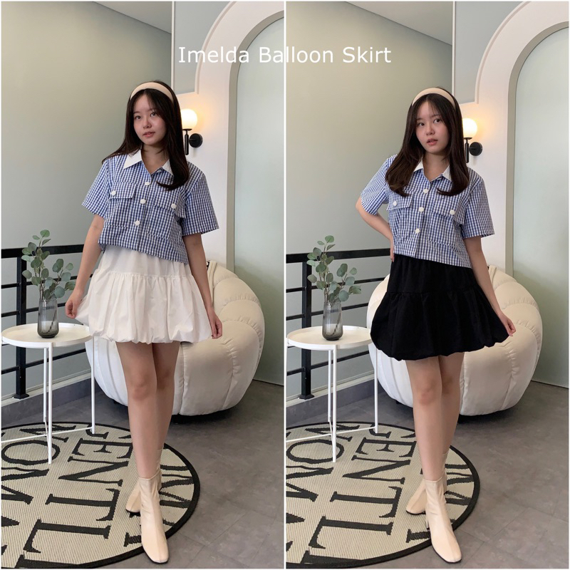 [ 7DAYS Apparel ] Imelda Balloon Skirt