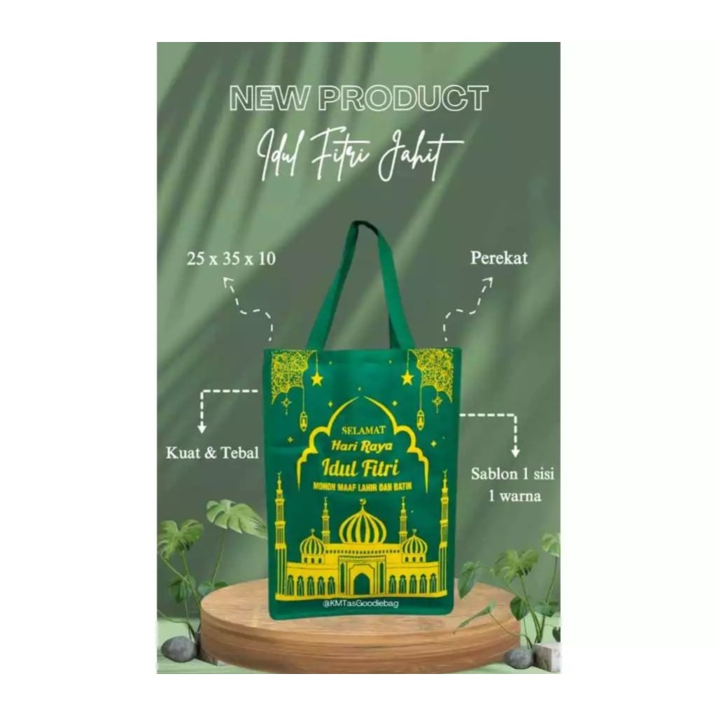 

SATUAN Goodiebag Hampers Lebaran Jahit 25x35x10 Bahan Tebal ! tas sembako tas bingkisanTas Goodiebag Idul Fitri