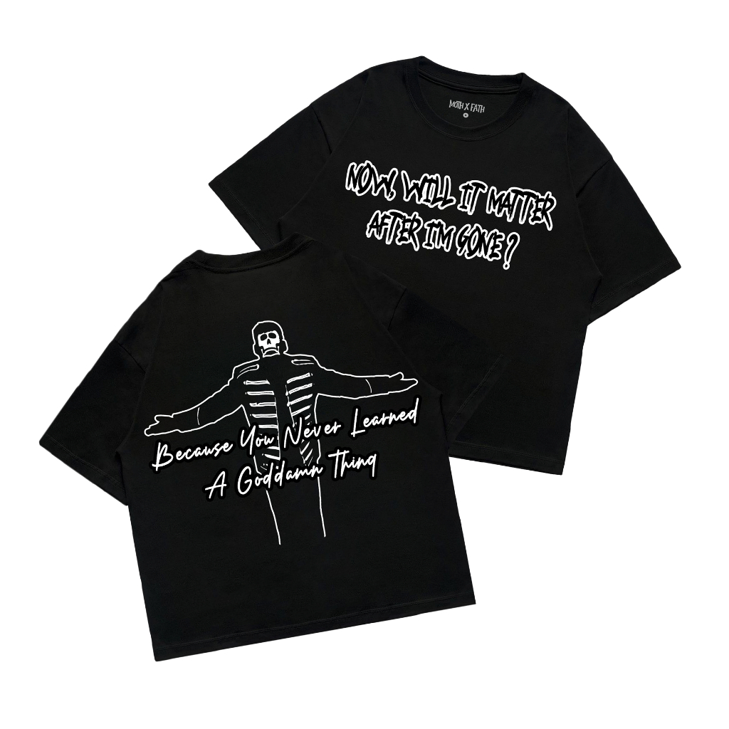 MCR - MY CHEMICAL ROMANCE DISENCHANTED BOXY OVERSIZE TEE BAJU KAOS DISTRO PRIA WANITA OVERSIZE COTTO
